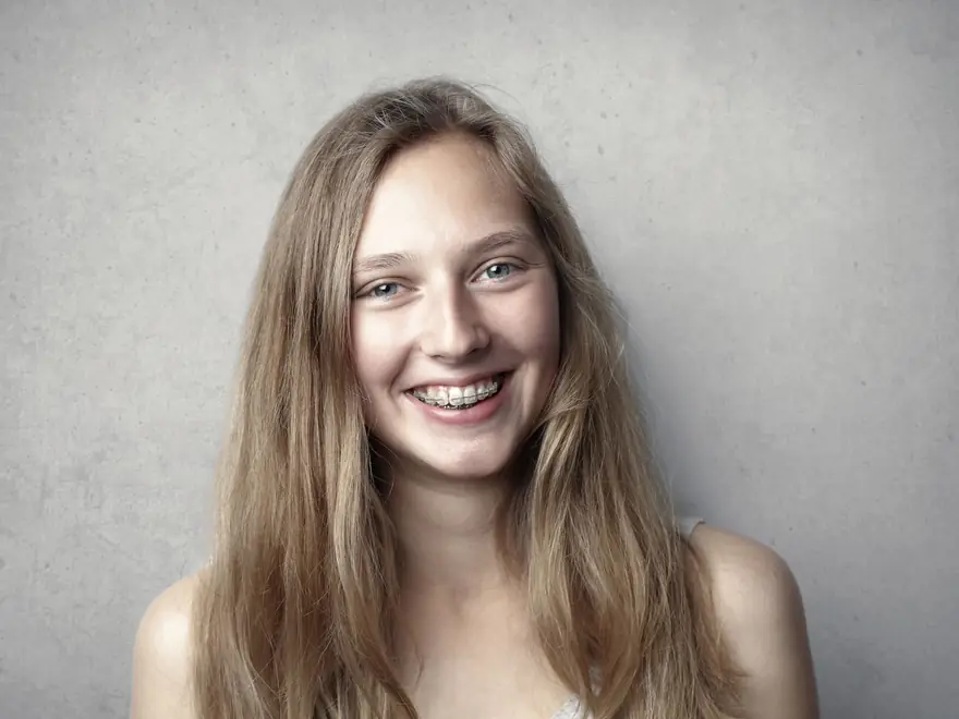 Patient smiling after treatment at Whitehorse Orthodontics